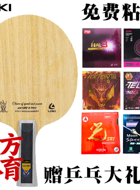 Loki乒乓球拍底板DIY定制外置5木2碳锐龙9Pro快攻型专业横拍正品