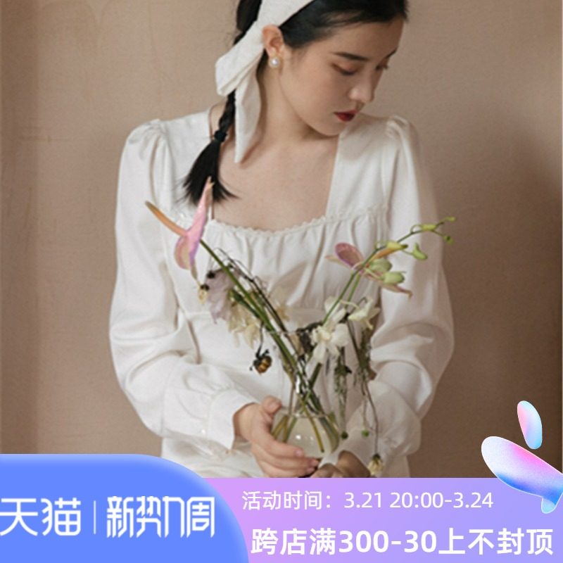 法式小白裙登记领证春秋婚纱新娘礼服伴娘服日常衣服装订婚连衣裙