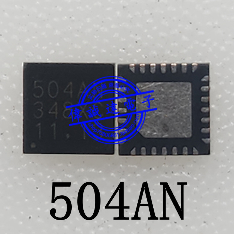 Шелк с принтом 504N 504AN QFN28 совершенно новый оригинальный, один начальный снимок может быть прямым