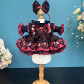 DANI原创手工40cm棉花娃娃衣服公主裙玲娜贝儿饼饼星黛露着替裙子