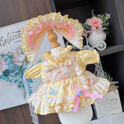 DANI高定手工娃衣定制棉花娃娃裙