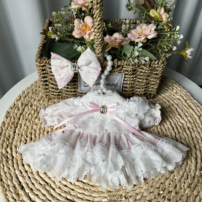 DANI高定手工娃衣定制玩偶公主裙