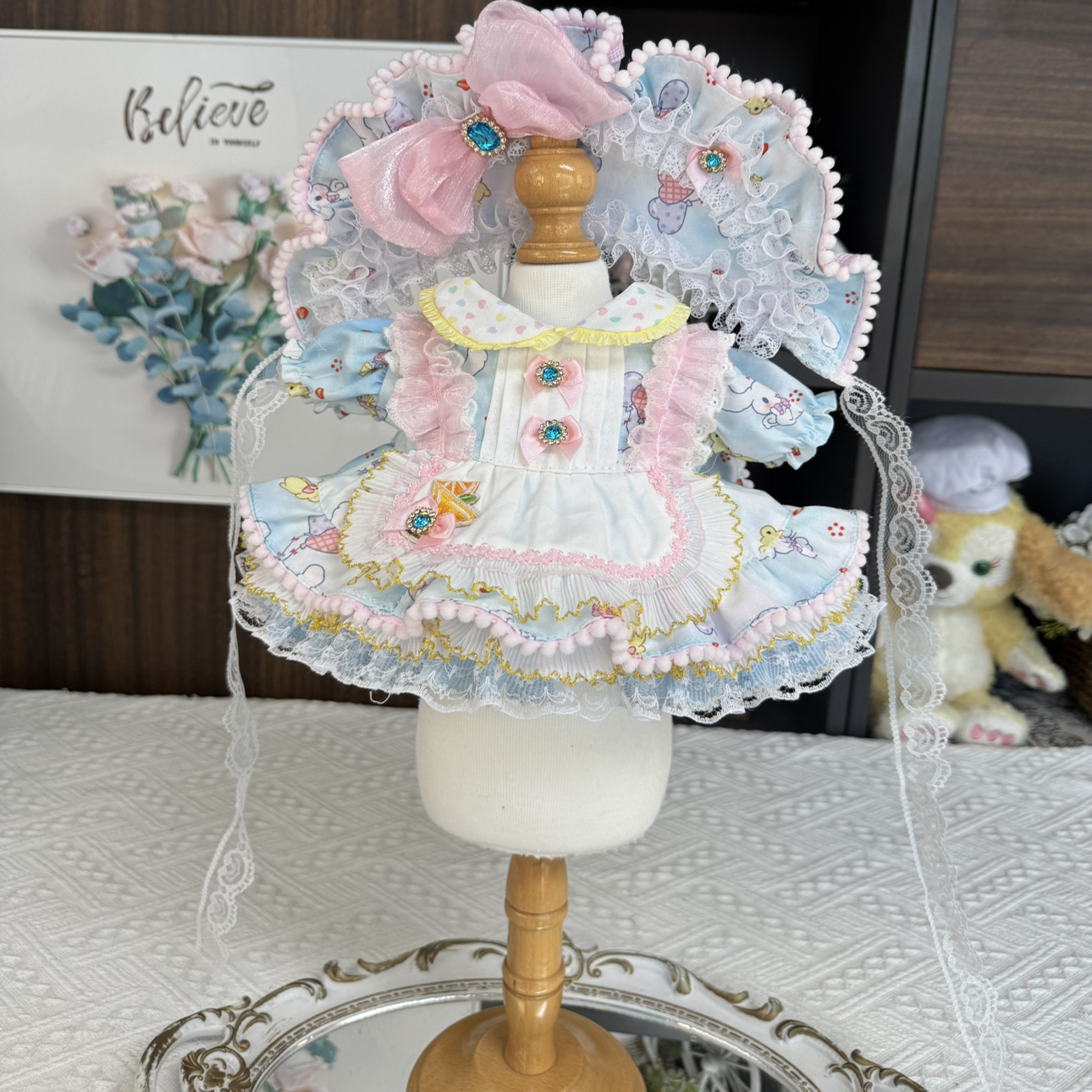 DANI高定手工娃衣定制星黛露着替