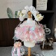 原创重工星黛露着替40cm棉花娃娃衣服玲娜贝儿公主纱裙高定仙女裙