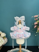 13英寸玲娜贝儿星黛露着替40cm棉花娃衣服莉娜熊公主裙拉布布裙子