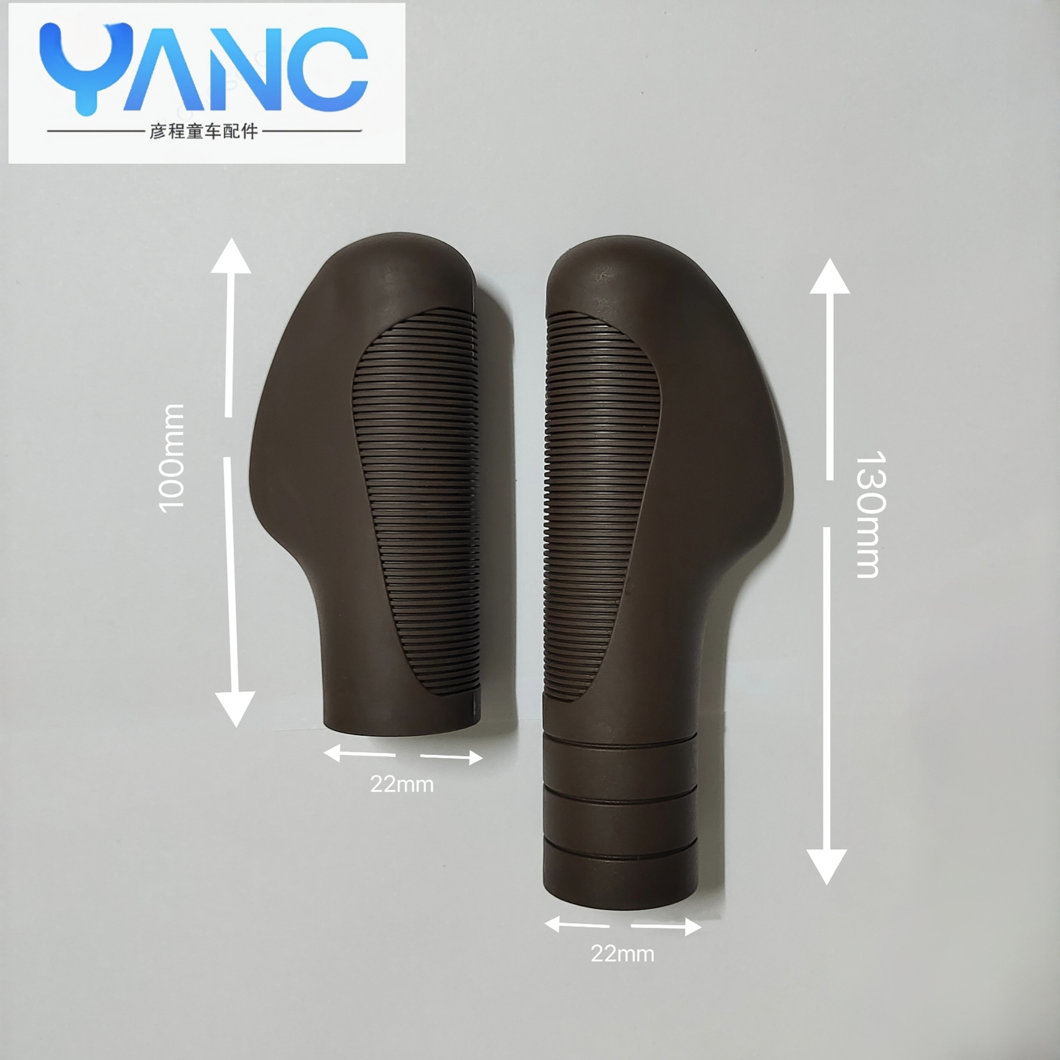 自行车把套加厚肉球环保橡胶防滑减震转把长短款变速车握把通用型