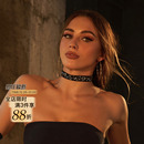 拉丁舞服配饰配件项圈 脖套高弹钩扣式 腿环NL03 碎星轨迹 ZYM