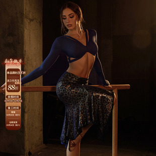 ZYM【纯爱罗曼史】上衣别致胸型设计拉丁舞练功服绑带可调节25083