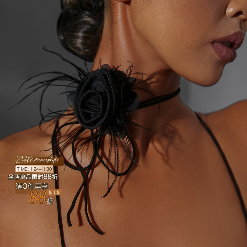 衣服装饰配件拉丁舞服