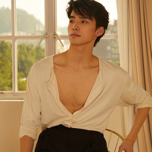 ZYM【Orion 奥里安】上衣纽扣设计拉丁舞练功服男亲肤面料N040