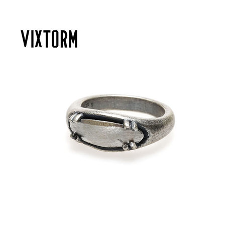 VIXTORM正品925纯银一体戒指镶嵌