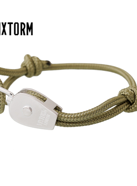 VIXTORM手绳正品 帆船滑轮尼龙手饰品 航海风可调节情侣手链Yuca