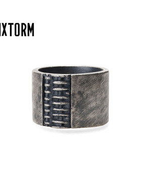 VIXTORM纯银戒指Wattle 哥特暗黑系列ins小众原创设计925银手饰