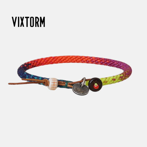 渐变手链vixtormombre手工编织