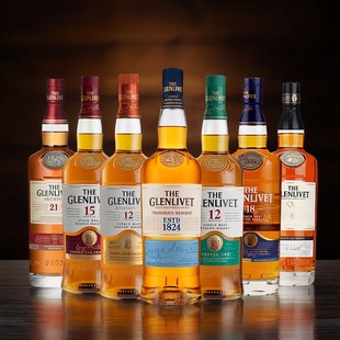 1821 正品 25年单一麦芽威士忌酒 苏格兰进口格兰威特1824
