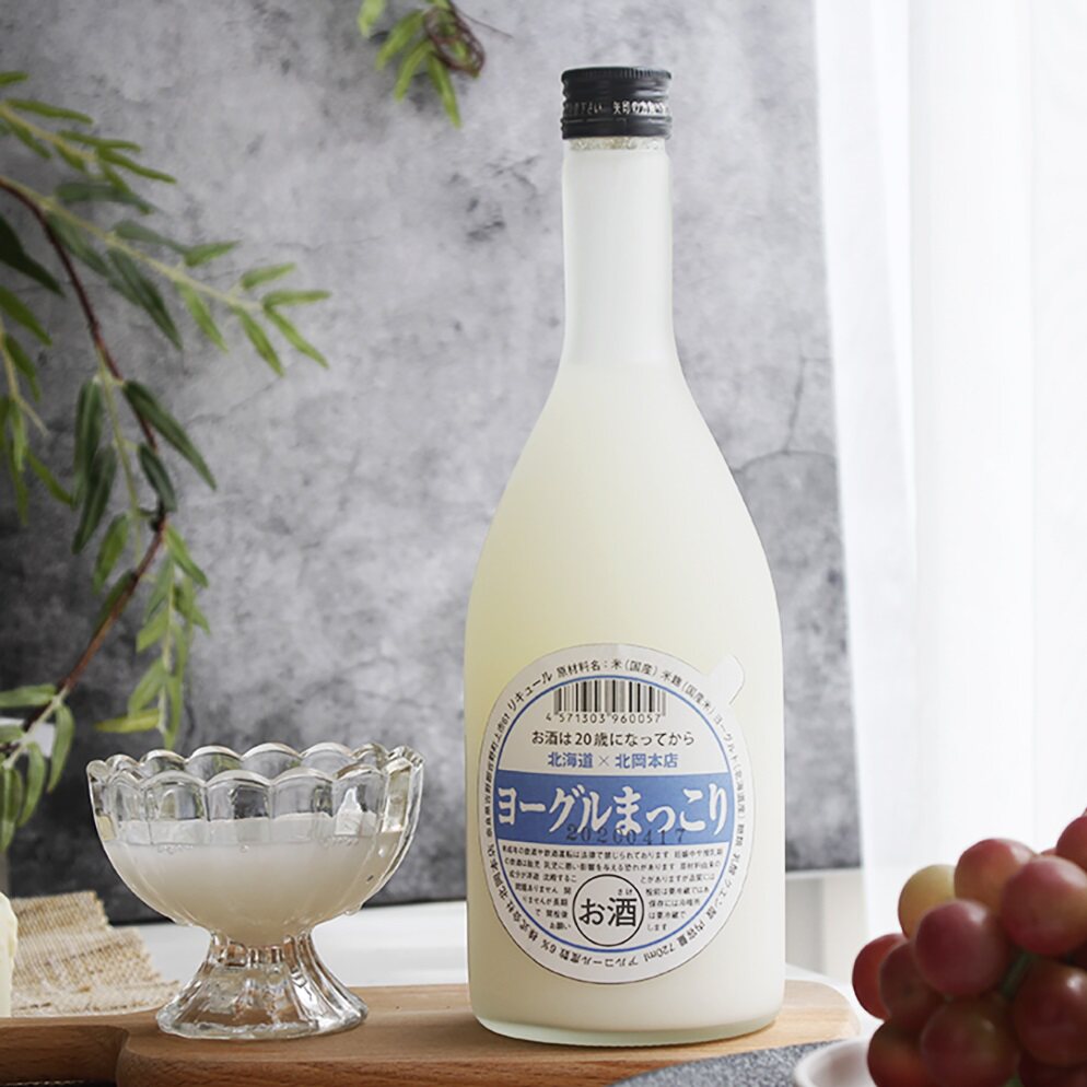 日本特浓牧场北海道酸奶酒牛奶酒高颜值草莓女士低度甜果酒720ml