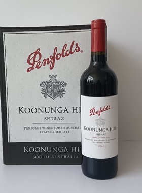 6瓶澳洲进口奔富寇兰山赤霞珠bin2/128/389/407干红葡萄整箱750ml