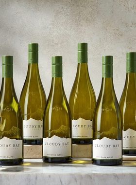 6瓶# 新西兰马尔堡进口云雾之湾cloudy bay长相思干白葡萄酒750ml