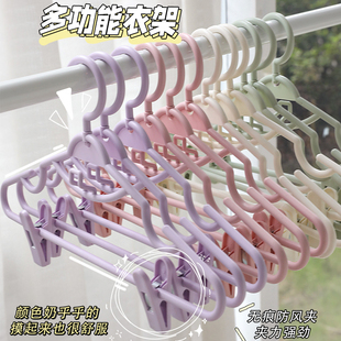 子挂裤 带夹子 夹裙夹裤 裤 子专用 衣架家用挂衣宿舍用学生2024新款