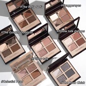 CT四色眼影小样试色枕边话PT sophisticatek英国大地色明眸