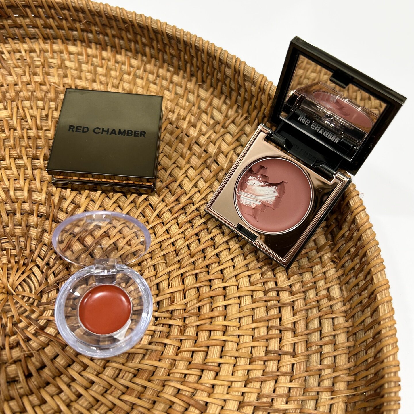 RC多用膏小样腮红眼影唇膏口红试色间纯/初美/乐葵/蜜光red多用棒