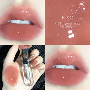 kiko双头唇釉小样镜面水光玻璃唇蜜口红嘟嘟唇103 133唇彩持久151