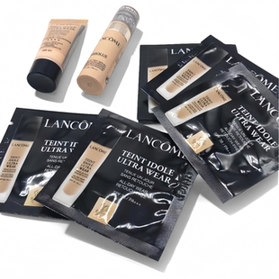 兰蔻持妆粉底液中小样试色混油皮b01 bo03水粉底免费试用 po01