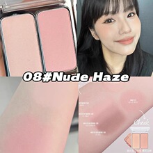 裴珠泫裴姐同款！韩国2aN双色腮红小样牛奶嫩粉色女团膨胀色试色