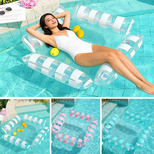 游泳圈水上漂浮浮床大人儿童通用躺椅夏天玩水充气浮排漂浮坐圈