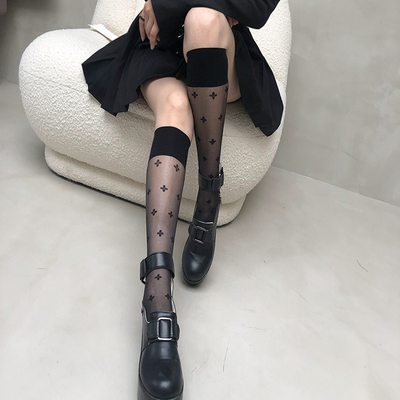 Sexy lace long silk stockings Date Fun Tie bow Socks长筒丝袜