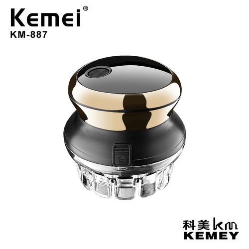 科美Kemei自助理发器KM-887光头便携水洗360度旋转全自助理发剪