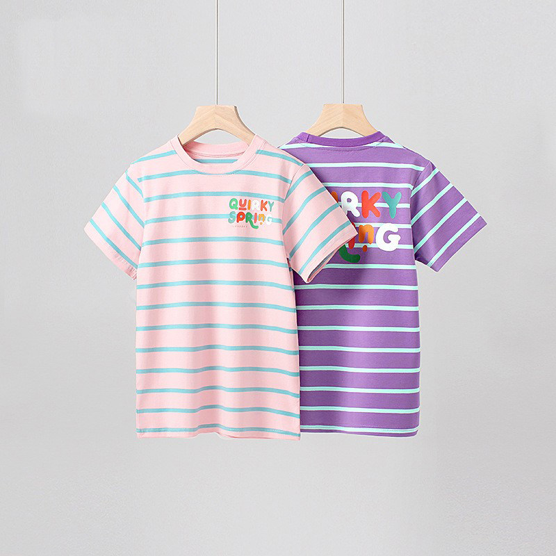 女孩t恤短袖韩版洋气百搭女童夏装上衣宽松薄款儿童夏季纯棉半袖