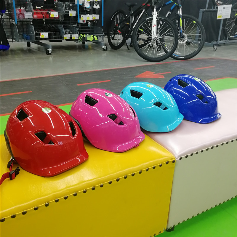 迪卡侬儿童头盔自行车头盔安全帽骑行护具青少年童车头盔K BTWIN