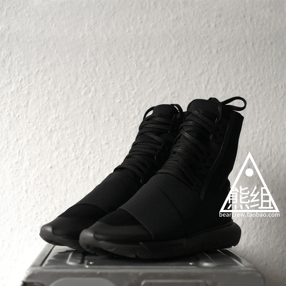 Y3 QASA BOOT 高帮黑武士 BY2629 熊组官网现货