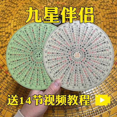 财慧阁九星立向消砂纳水罗盘