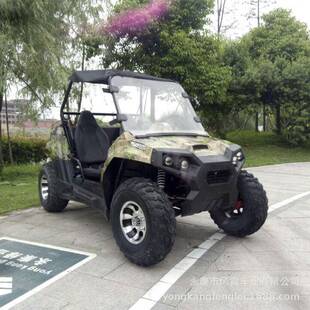 UTV景区场地沙滩车摩托四轮独立悬挂卡丁车双座亲子越野观光180CC