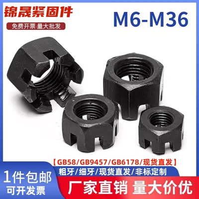 粗牙/细牙/开槽高强度止退螺母