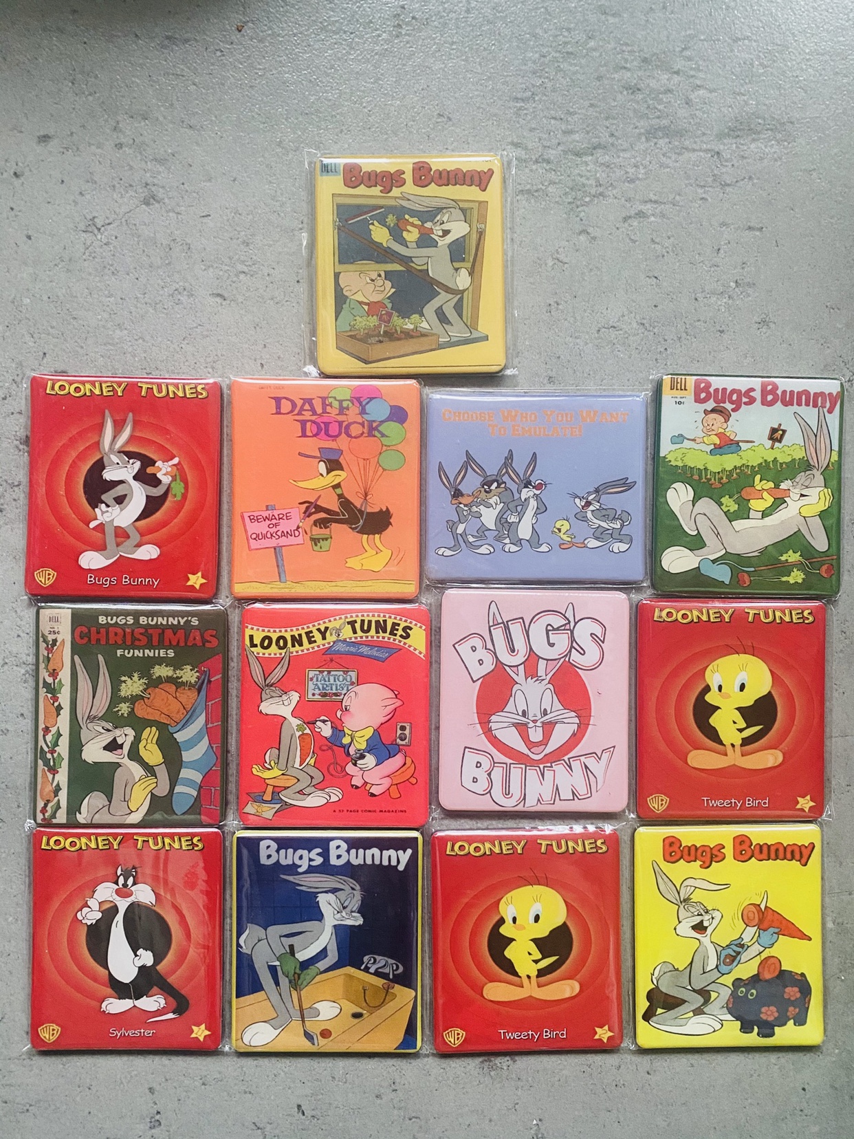 出口外贸华纳兔八哥LOONEY TUNES超大磁性冰箱贴