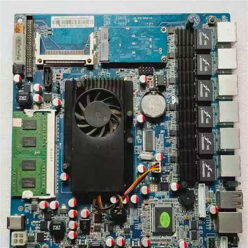 维修6网口D525主板ITX-WASLAN-P低工耗ros维盟议价
