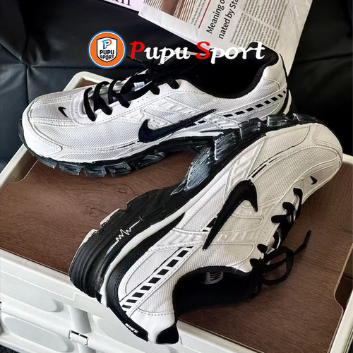 Nike定制球鞋Initiator 玄影涂鸦 男跑步老爹鞋废墟做旧机能ins风