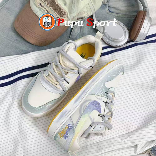 球鞋定制 Nike Court Borough 碧波荡漾 潮流百搭 男子低帮板鞋