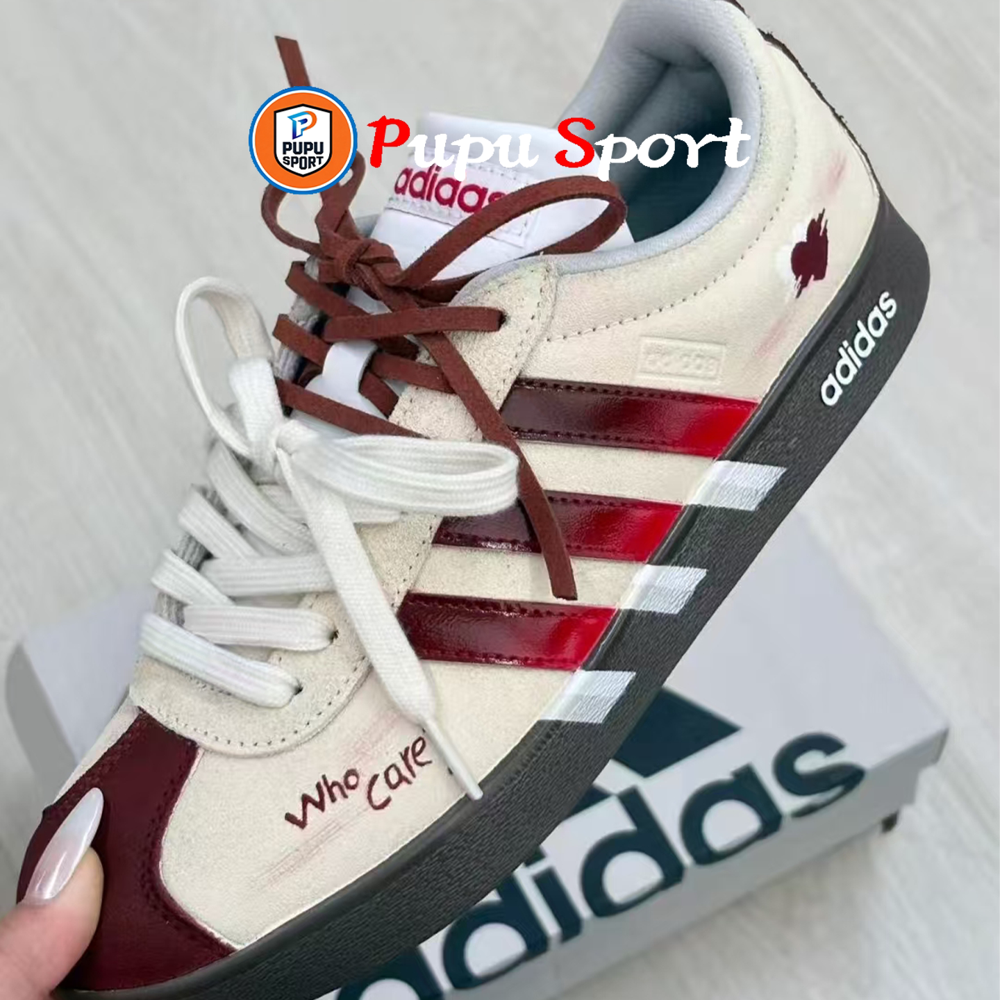Adidas neo VL 爱心美式潮流时尚低帮百搭休闲板鞋男女鞋定制鞋