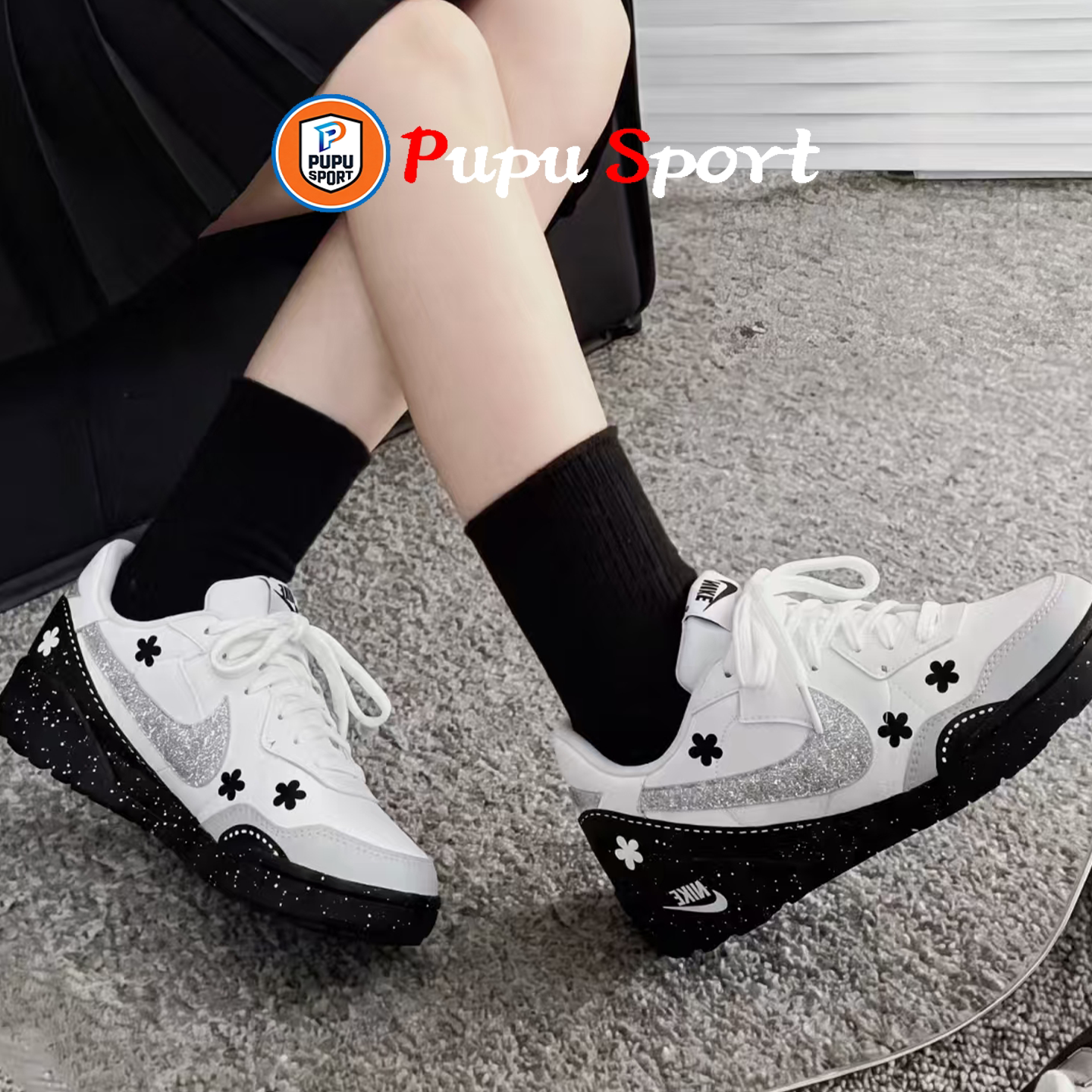 定制球鞋 Nike Terra Manta 童话华尔兹 运动休闲鞋 男女同款轻奢