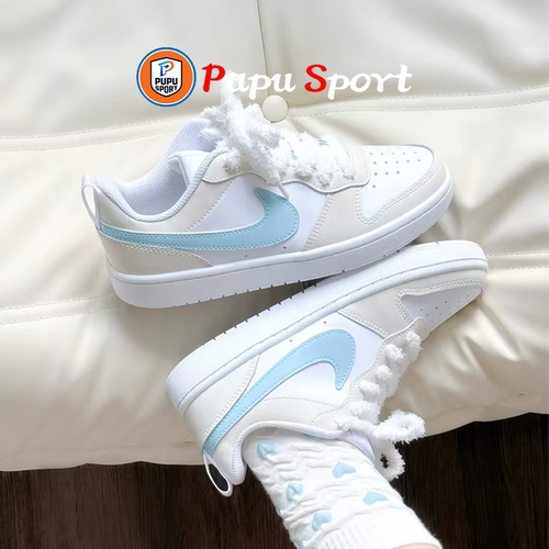 【定制球鞋】Nike Court Borough 懒猫缝纫机 海盐蛋挞