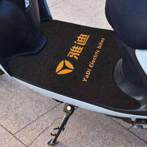 电动车通用丝圈脚垫爱玛小刀台铃