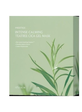 韩国产正品伊思IT'S SKIN茶树凝胶面膜10片装