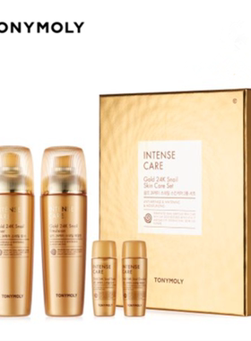 韩国托尼魅力24黄金蜗牛水乳套盒TONYMOLY保湿滋润紧致