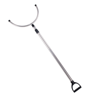 伸缩不锈钢防爆防暴钢叉腰叉校园安保用品防卫抓捕器保安器材装备