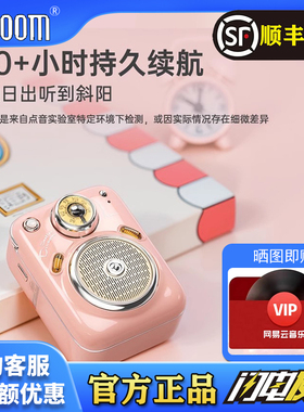 Divoom点音甲壳虫音箱复古收音机可插TF卡女生日礼物迷你蓝牙音箱