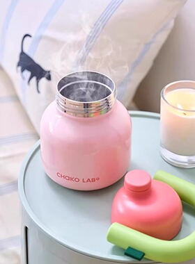 和序保温杯大容量保冷吸管便携水杯女生日送礼吸管拎拎壶颜值礼物